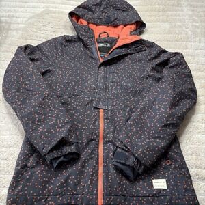 O'Neill Radiant Navy Blue Winter Ski Snow Jacket Women's 14‎